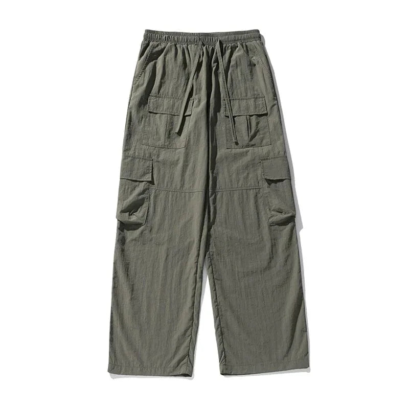 Y2K Uni Baggy Cargo Pants – Vintage 2000s Utility Streetwear