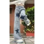 Y2K Uni Baggy Jeans for Women – Retro 2000s Casual Chic