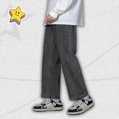 Y2K Uni Big Boy Baggy Jeans – Classic Retro 2000s Streetwear