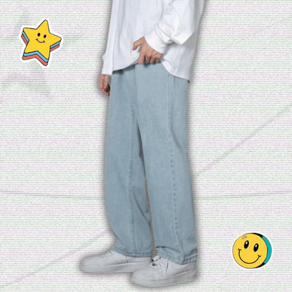 Y2K Uni Big Boy Baggy Jeans – Classic Retro 2000s Streetwear