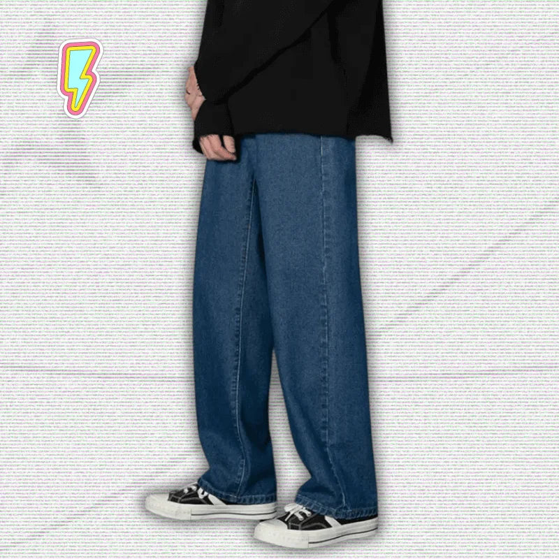 Y2K Uni Big Boy Baggy Jeans – Classic Retro 2000s Streetwear