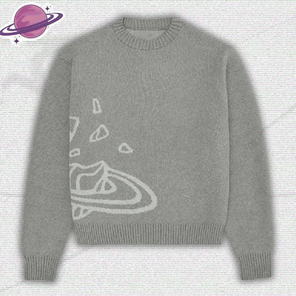 Y2K Uni Knit Sweater – Vintage 2000s Cozy Chic